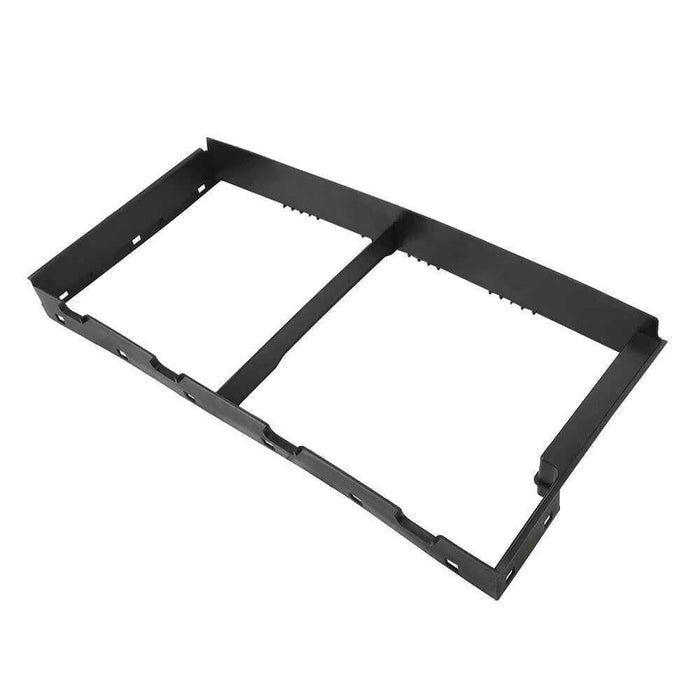 DURAFORCE Fit For 21-23 Ford F150 Upper＋Lower Radiator Grille Shutter Assembly W/o Motor