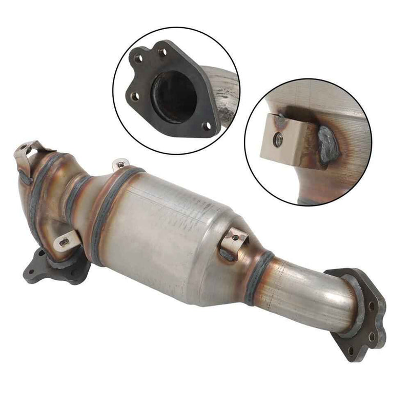 DURAFORCE For 13-17 Honda Accord EX-L Sport 2.4L Front Manifold & Rear Catalytic Converter