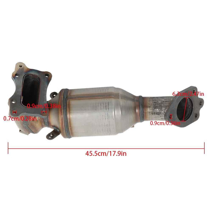 DURAFORCE For 13-17 Honda Accord EX-L Sport 2.4L Front Manifold & Rear Catalytic Converter