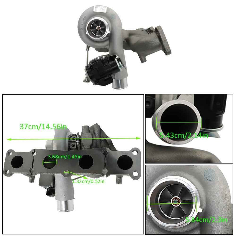 DURAFORCE Turbo Turbocharger w/ Gasket For 2011/12-2016 Hyundai Sonata Kia Optima Sportage