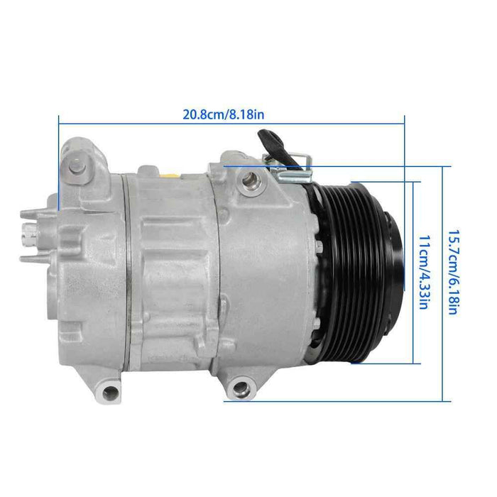 DURAFORCE A/C Compressor w/ Clutch For Toyota Faw Crown 2015 2016 2017 CO29184C