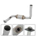 DURAFORCE For Jeep Liberty 3.7L 2005-2007 Y pipe with Catalytic Converters Direct Fit