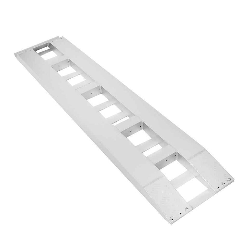 DURAFORCE 72"×14" Aluminum Ramps Car Trailer Truck Hook End 2 Pcs 6500Lbs 6FT