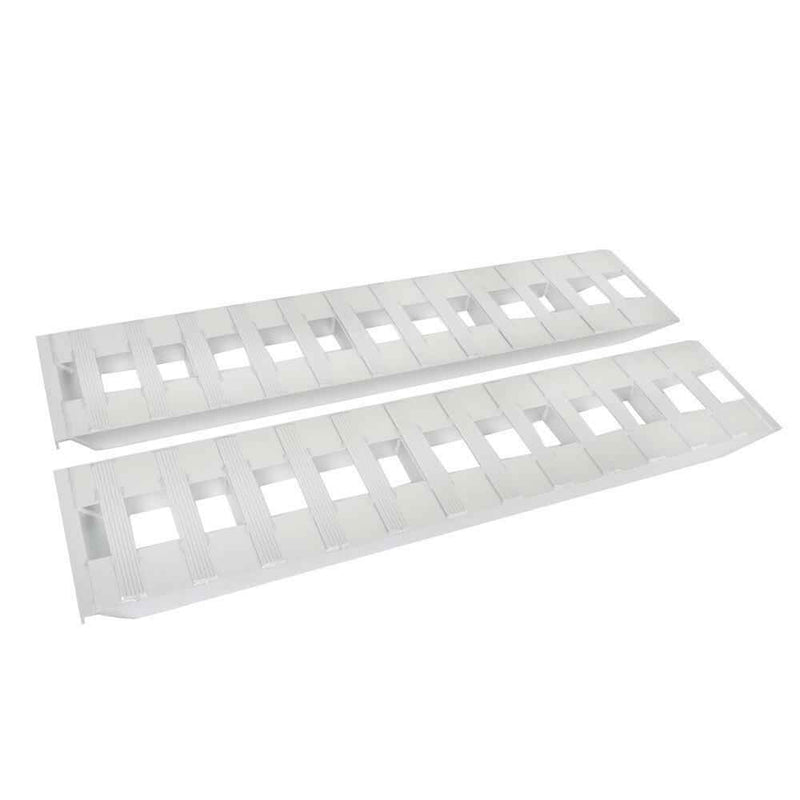 DURAFORCE 72"×14" Aluminum Ramps Car Trailer Truck Hook End 2 Pcs 6500Lbs 6FT