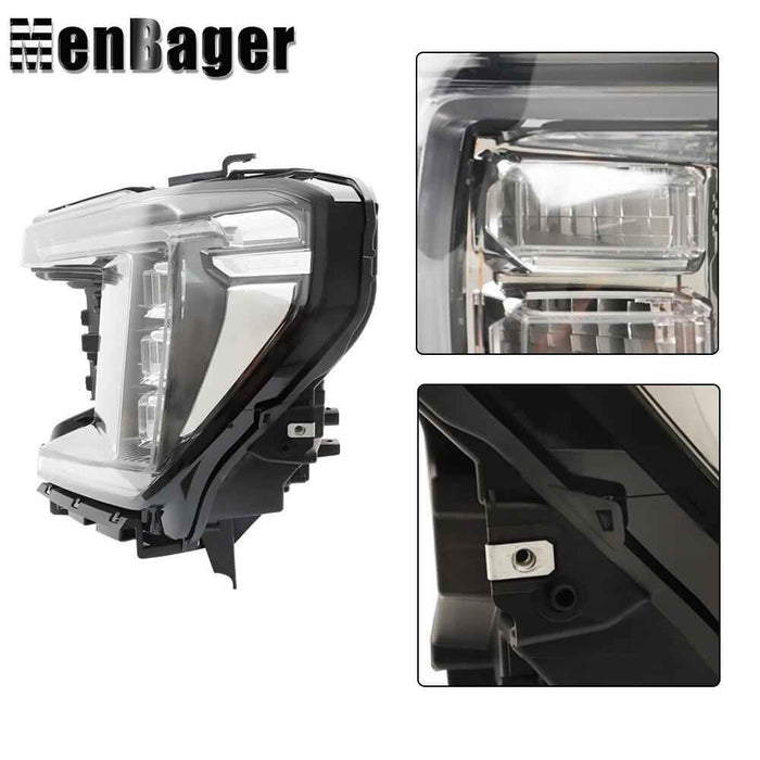 DURAFORCE For 2021-2023 GMC Yukon (XL) SLE SLT LED Headlight Headlamp Assembly Left Side