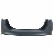 DURAFORCE Fit For 2013 2014 2015-2018 Ford Fusion Replacement Primered Rear Bumper Cover