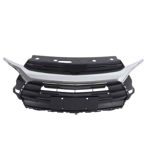 DURAFORCE Bumper Grill Grille Chrome Front Upper For Chevrolet Trailblazer 2021 2022 2023