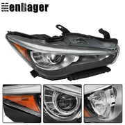DURAFORCE For 2014-2016-2022 Infiniti Q50 Right Side FULL LED Projector Headlight NO AFS