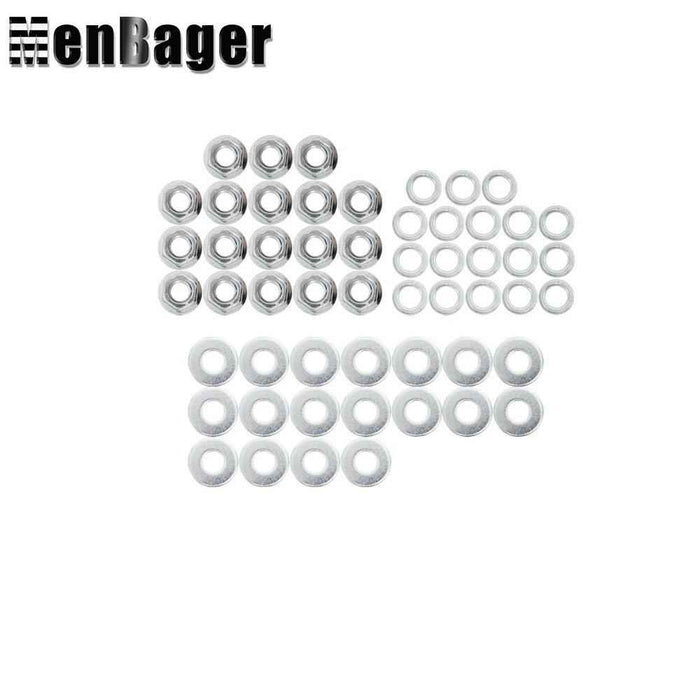 DURAFORCE Black Silver Side Steps Running Boards 6" For 2019-2024 Dodge Ram 1500 Crew Cab