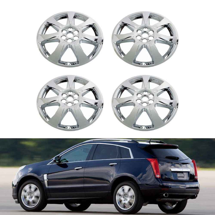 DURAFORCE Chrome Clad Wheel Covers Set of 4 For Cadillac SRX 2010 2011 2012 2013 20"