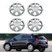 DURAFORCE Chrome Clad Wheel Covers Set of 4 For Cadillac SRX 2010 2011 2012 2013 20"