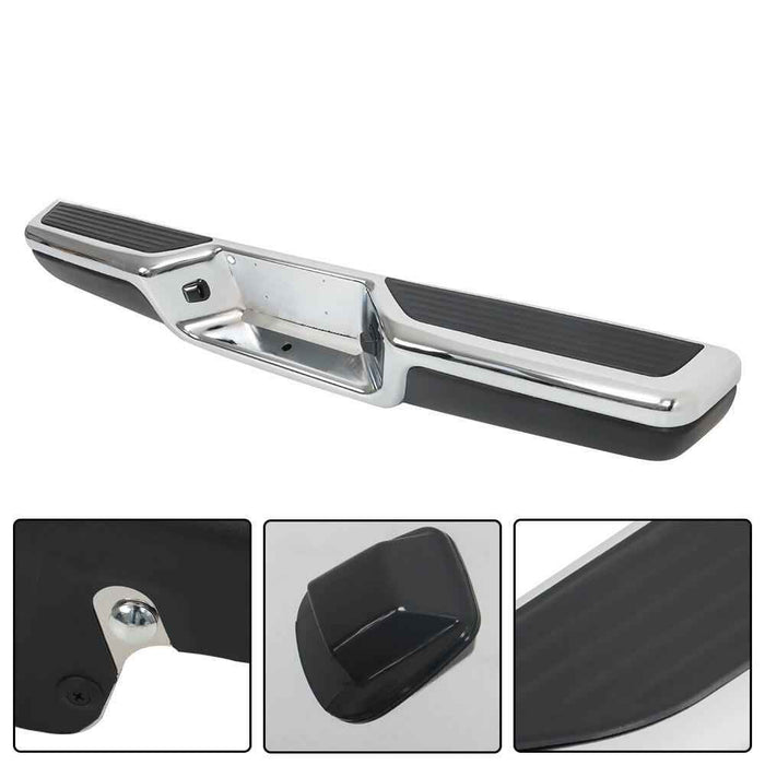 DURAFORCE For Dakota 1997-2004 Rear Step Bumper Assembly Chrome Steel CH1103103