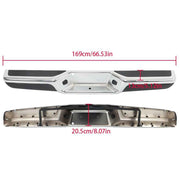 DURAFORCE For Dakota 1997-2004 Rear Step Bumper Assembly Chrome Steel CH1103103