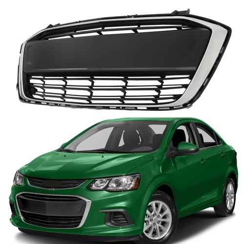 DURAFORCE Fit For Chevrolet Sonic 2017-2020 Matte Black Front Lower Grille Grill 42496925