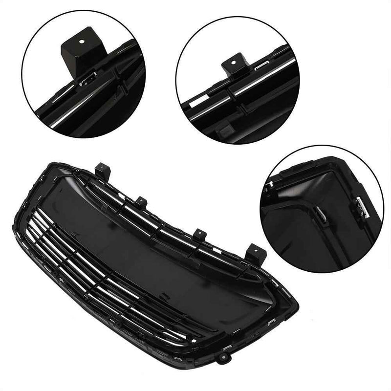 DURAFORCE Fit For Chevrolet Sonic 2017-2020 Matte Black Front Lower Grille Grill 42496925