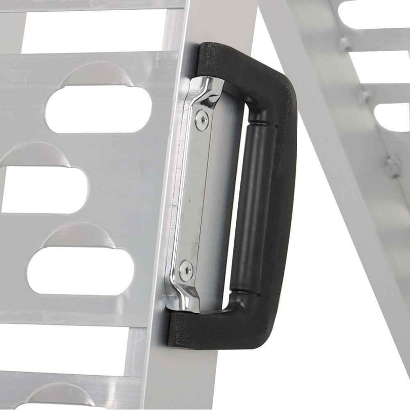 DURAFORCE ATV UTV 7.5' Aluminum Folding Loading Ramps For Truck Motorcycle Lawn Mower 2pcs