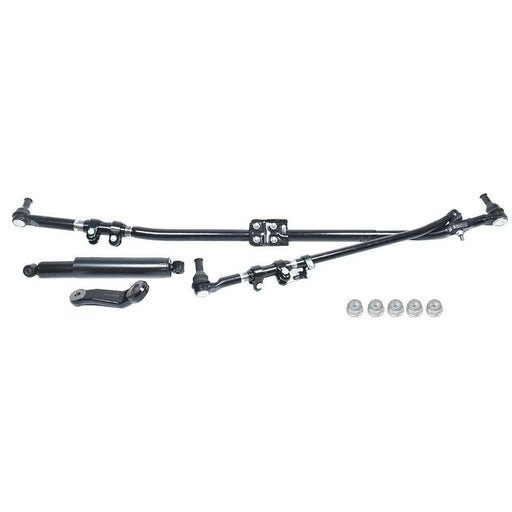 DURAFORCE Front Steering Linkage Drag Link Tie Rod Kit For 03-10 Dodge Ram 2500 3500 4WD