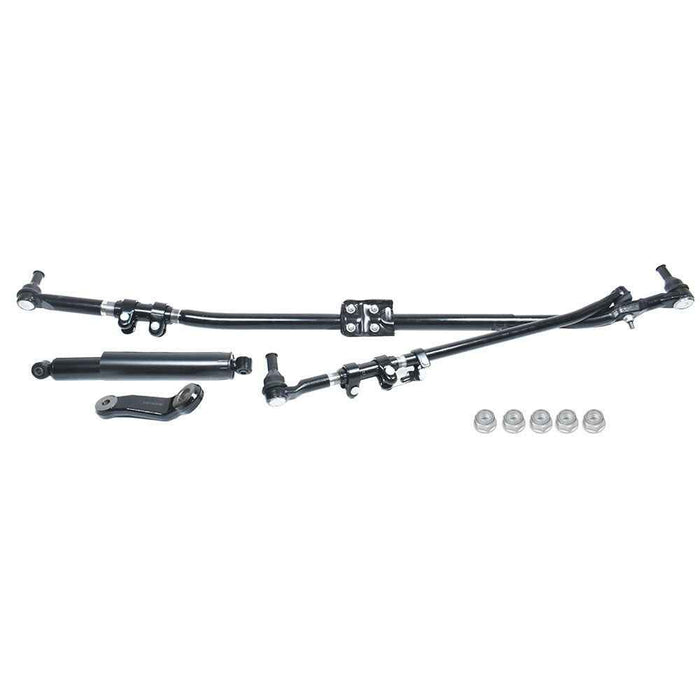 DURAFORCE Front Steering Linkage Drag Link Tie Rod Kit For 03-10 Dodge Ram 2500 3500 4WD