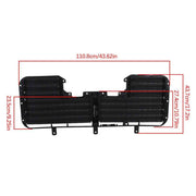 DURAFORCE For 2017-2019 Silverado 1500 Sierra 1500 W/Motor 84363184 Active Grille Shutter