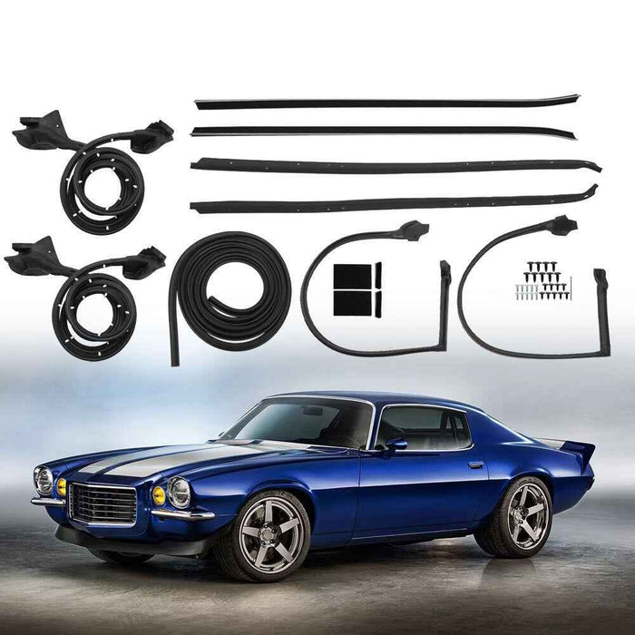 DURAFORCE For Camaro Firebird 1970-1979 1980 1981 Door Window Roofrail Weatherstrip Seal