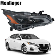 DURAFORCE For Nissan Altima 2022-2023 LED Headlight Headlamp Black Housing Right Side
