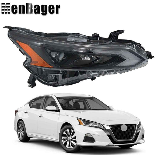 DURAFORCE For Nissan Altima 2022-2023 LED Headlight Headlamp Black Housing Right Side