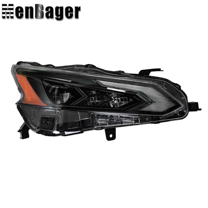 DURAFORCE For Nissan Altima 2022-2023 LED Headlight Headlamp Black Housing Right Side