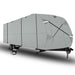 DURAFORCE Replacement RV Cover Waterproof UV Breathable For 30'-33' Travel Trailer Gray