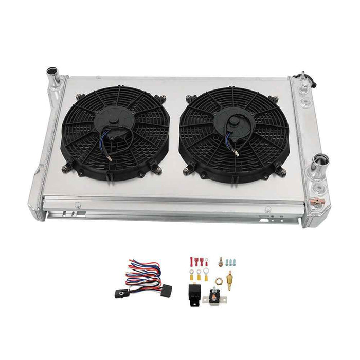 DURAFORCE For 1982-92 Chevy Camaro Pontiac Firebird 3 Row Radiator+Shroud Fan+Thermostat