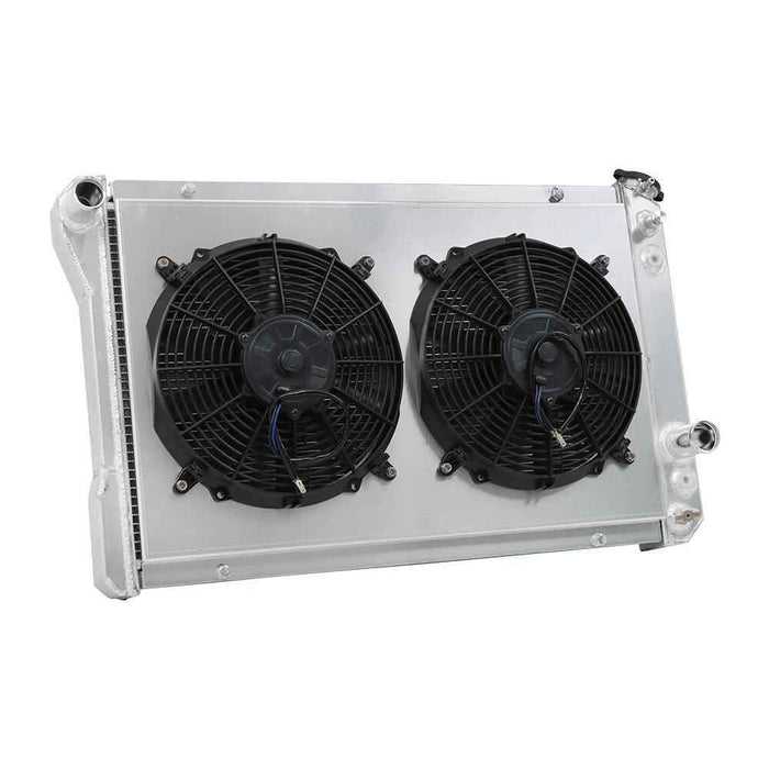 DURAFORCE For 1982-92 Chevy Camaro Pontiac Firebird 3 Row Radiator+Shroud Fan+Thermostat