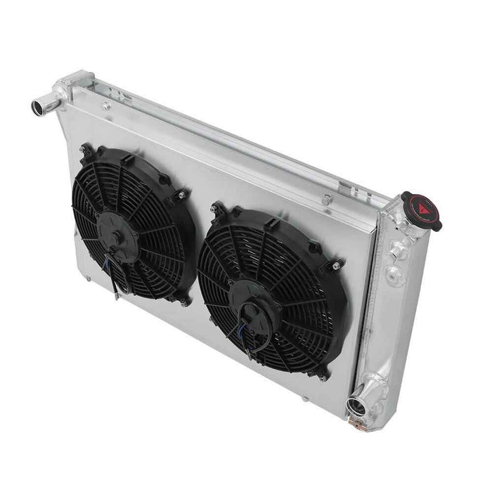 DURAFORCE For 1982-92 Chevy Camaro Pontiac Firebird 3 Row Radiator+Shroud Fan+Thermostat