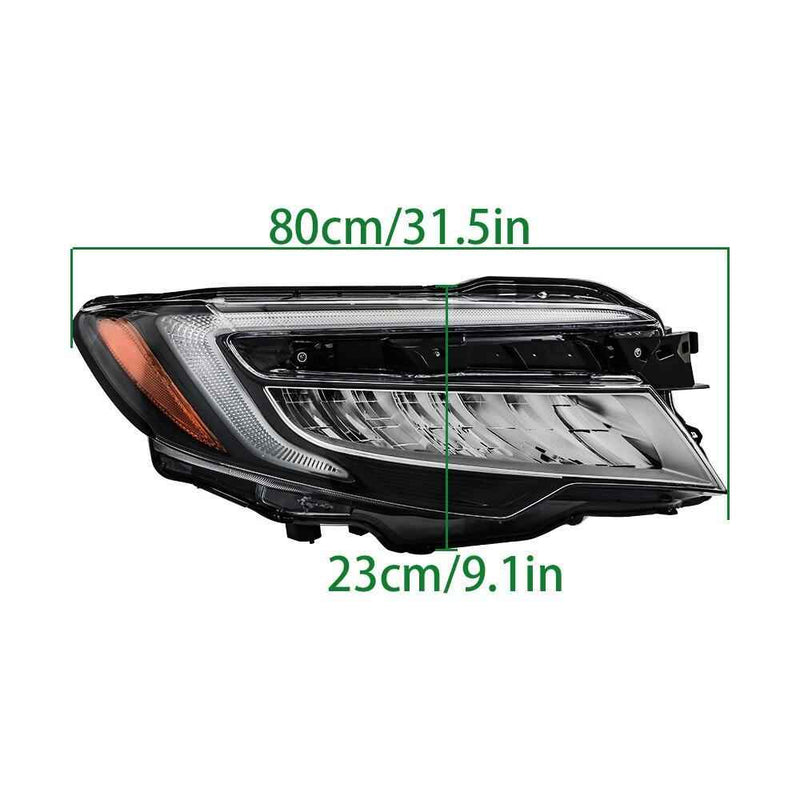 DURAFORCE LED Headlight Assembly For Honda 2019-2022 Pilot/2019-2021 Passport Right Side