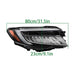 DURAFORCE LED Headlight Assembly For Honda 2019-2022 Pilot/2019-2021 Passport Right Side