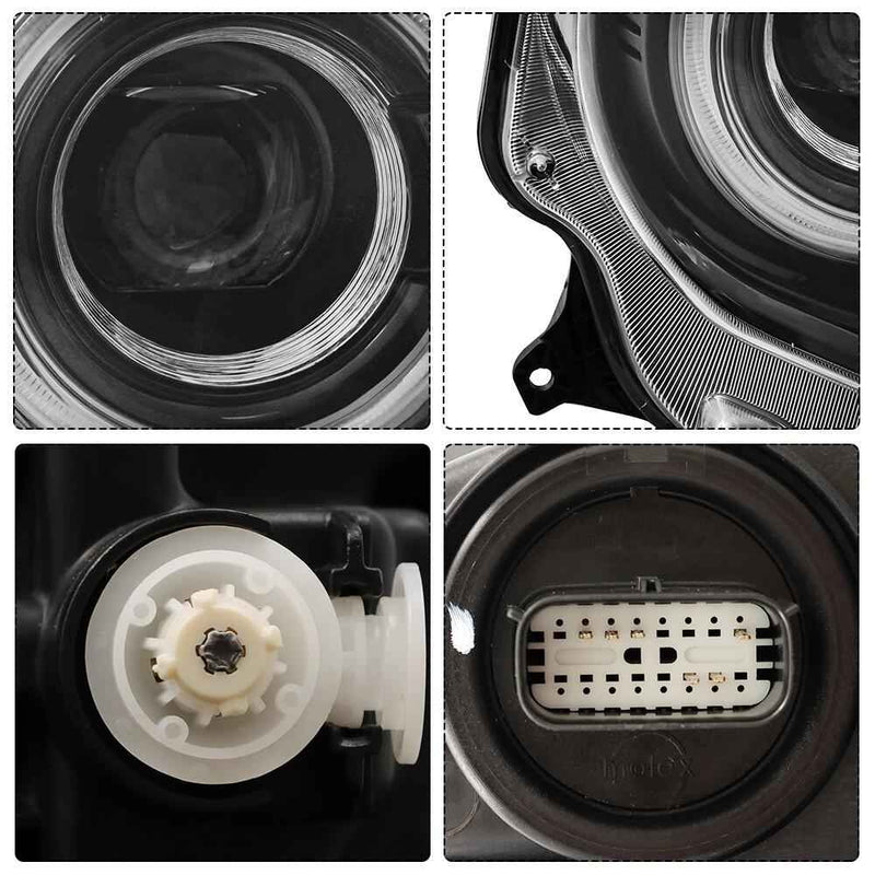 DURAFORCE For 2021-2024 Ford Bronco Sport RH Headlight Assembly w/LED Signature Lighting