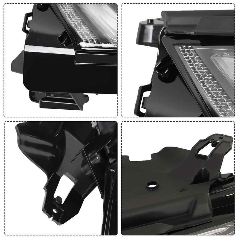 DURAFORCE For 2022-2023 Chevrolet Teaverse Left Side Black Daytime Running Light Assy LED