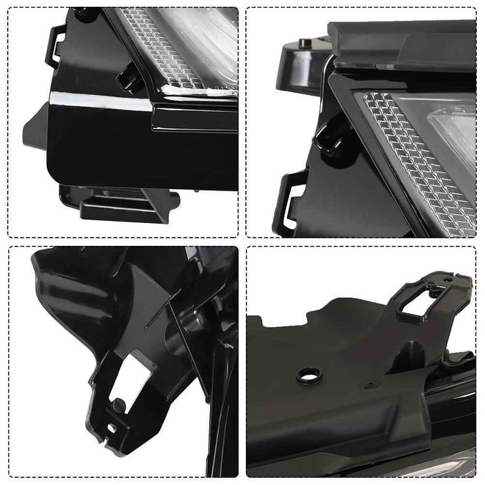 DURAFORCE For 2022-2023 Chevrolet Teaverse Left Side Black Daytime Running Light Assy LED