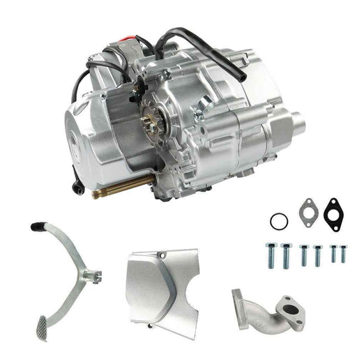 DURAFORCE 4 Stroke 125cc ATV Engine Motor 3-Speed Semi Auto w/Reverse For ATV Quad Go Kart