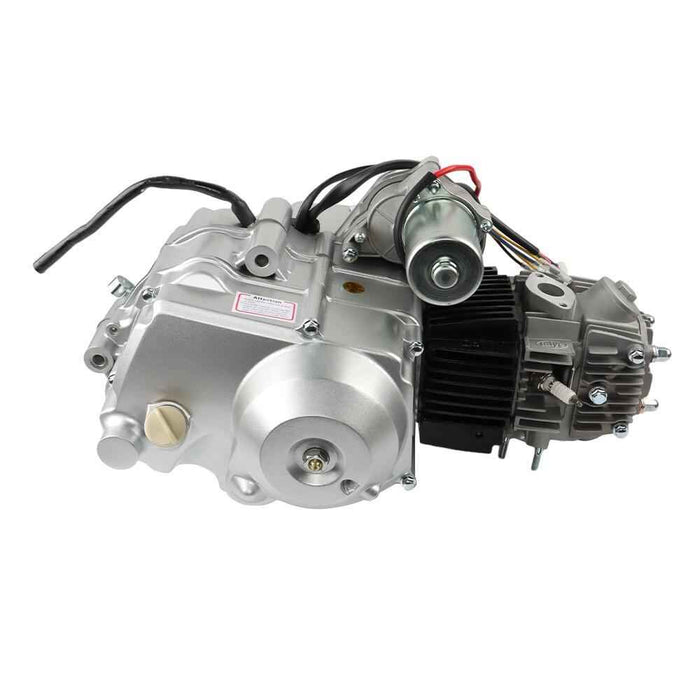 DURAFORCE 4 Stroke 125cc ATV Engine Motor 3-Speed Semi Auto w/Reverse For ATV Quad Go Kart