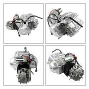 DURAFORCE 4 Stroke 125cc ATV Engine Motor 3-Speed Semi Auto w/Reverse For ATV Quad Go Kart