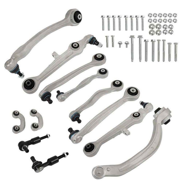 DURAFORCE 12× Front Upper Lower Control Arms Kit For 2000-2006 2007 2008 Audi A4 Quattro