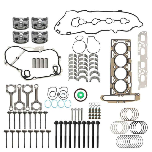DURAFORCE Engine Rebuild Overhaul Gasket & Connecting Rod For Buick Chevrolet GMC 2.4L Set