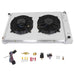DURAFORCE 4 Row Radiator+Shroud Fan For 73-87 Chevy CK C10 C20 C30 K10 GMC C1500 CC716