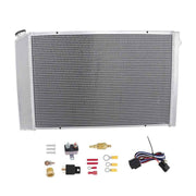 DURAFORCE 4 Row Radiator+Shroud Fan For 73-87 Chevy CK C10 C20 C30 K10 GMC C1500 CC716