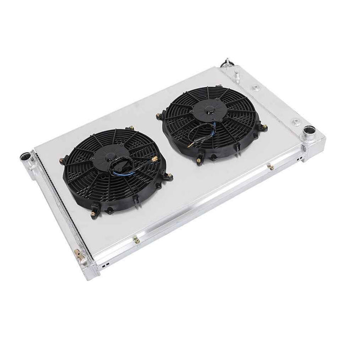 DURAFORCE 4 Row Radiator+Shroud Fan For 73-87 Chevy CK C10 C20 C30 K10 GMC C1500 CC716