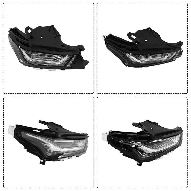 DURAFORCE LED Daytime Running Lights W/Black Right Side For 2022-2023 Chevrolet Teaverse