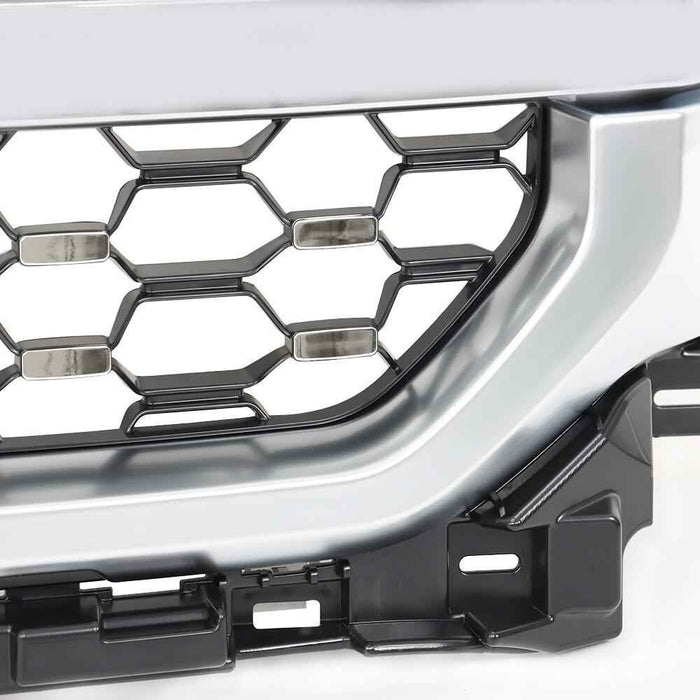 DURAFORCE Fit For 2021 2022 2023 Ford F-150 Front Upper Bumper Grille ABS Plastic Grill