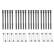 DURAFORCE Head Gasket Set Intake Exhaust Valves For Ford F-150 5.4L V8 Triton 3-VALVE SOHC