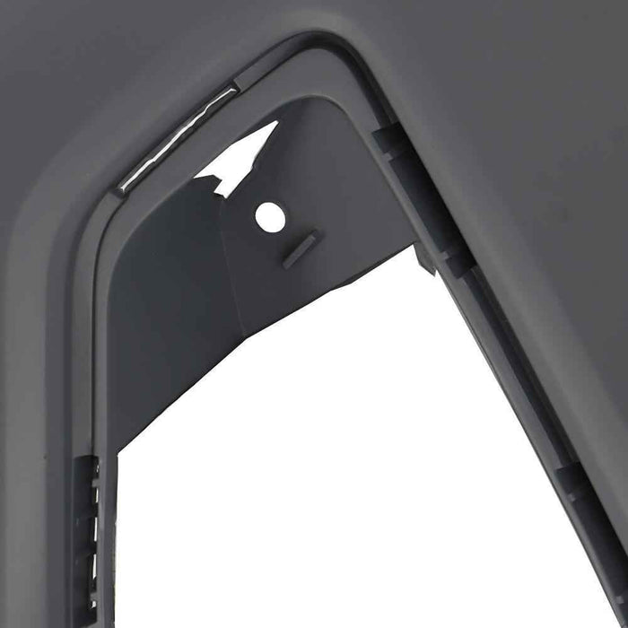 DURAFORCE ABS Plastic W/Radar Holes Fit For 2020-2022 GMC Acadia Front Upper Bumper Cover