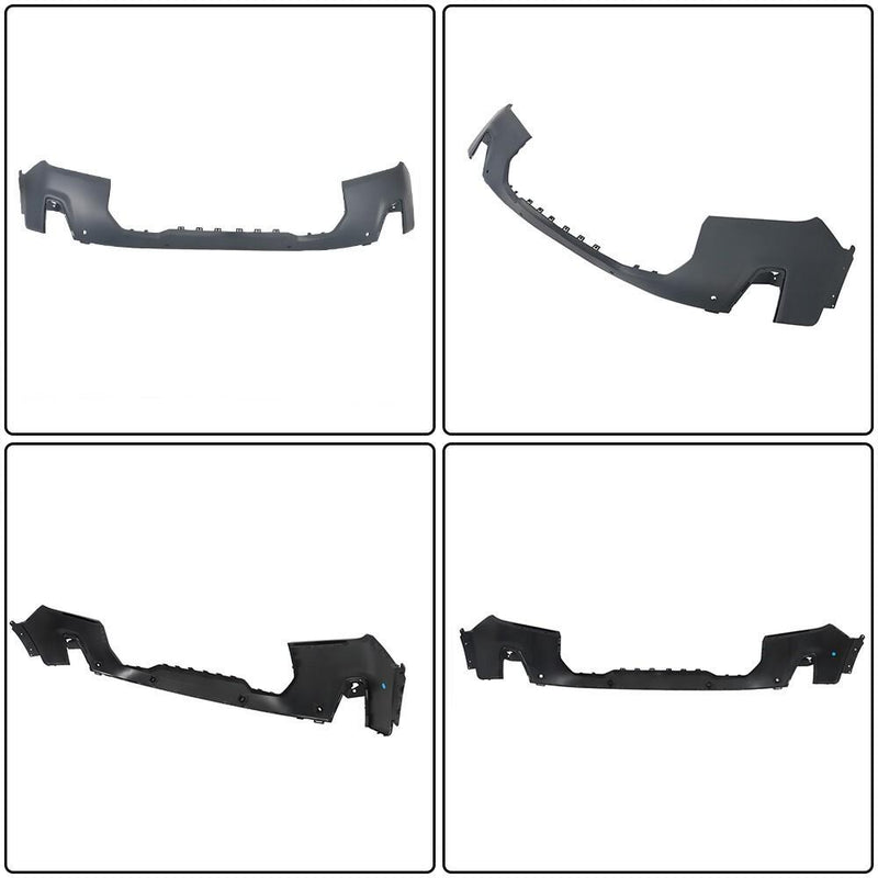 DURAFORCE ABS Plastic W/Radar Holes Fit For 2020-2022 GMC Acadia Front Upper Bumper Cover