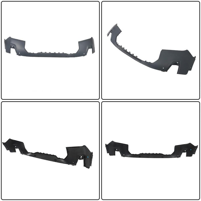 DURAFORCE ABS Plastic W/Radar Holes Fit For 2020-2022 GMC Acadia Front Upper Bumper Cover